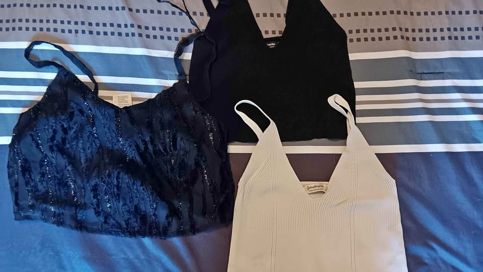 Stradivarius and Zoka Crop Top Bundle