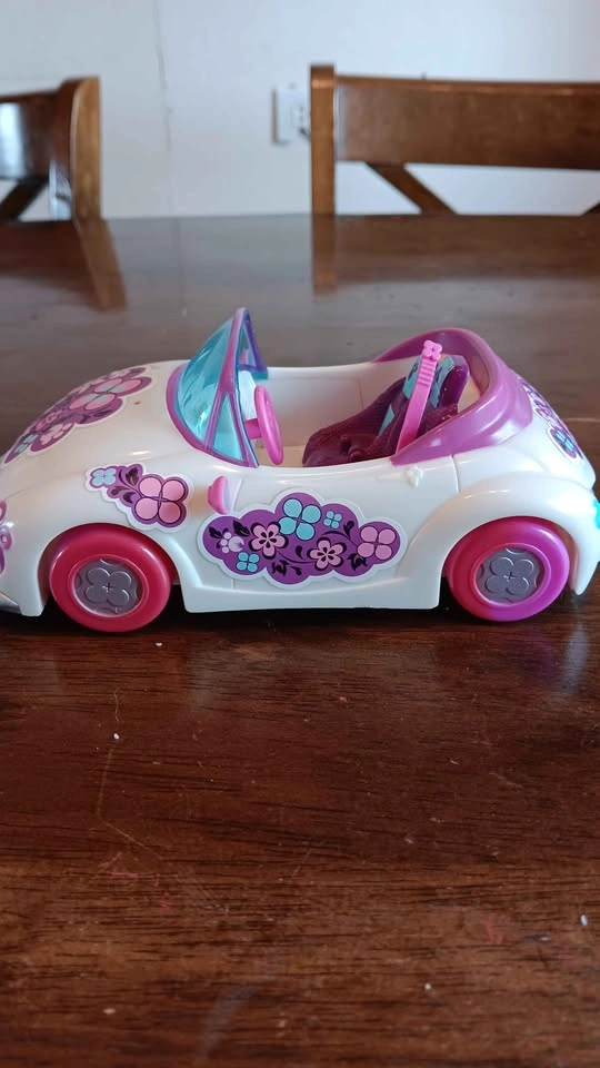Vintage Littlest Pet Shop Blythe Flower Convertible Toy Car - photo 2