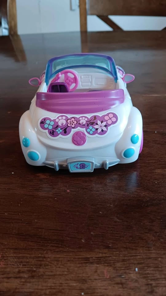 Vintage Littlest Pet Shop Blythe Flower Convertible Toy Car - photo 4