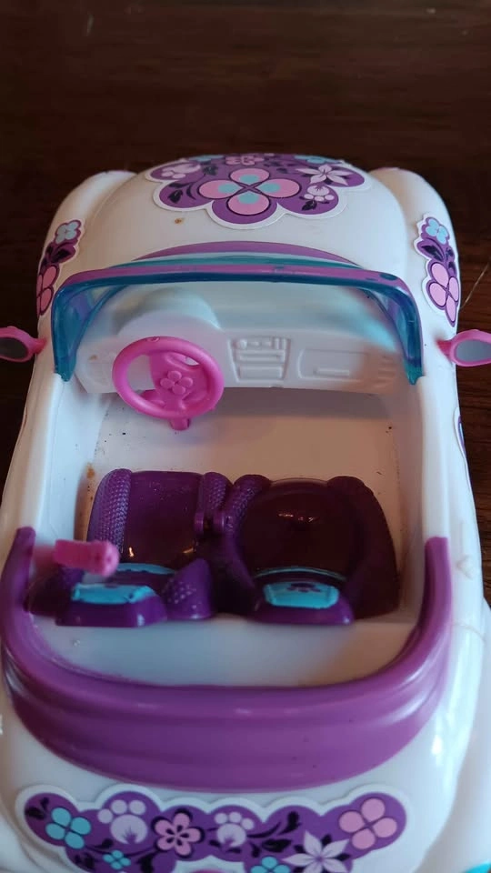 Vintage Littlest Pet Shop Blythe Flower Convertible Toy Car - photo 5