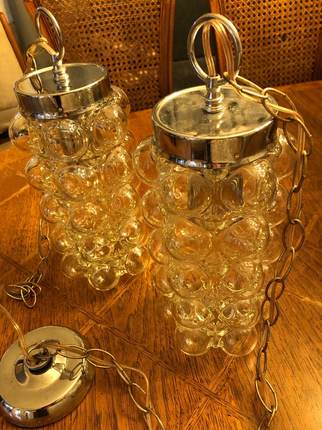 NEMO 1972 Bubble Glass Pendant Lights