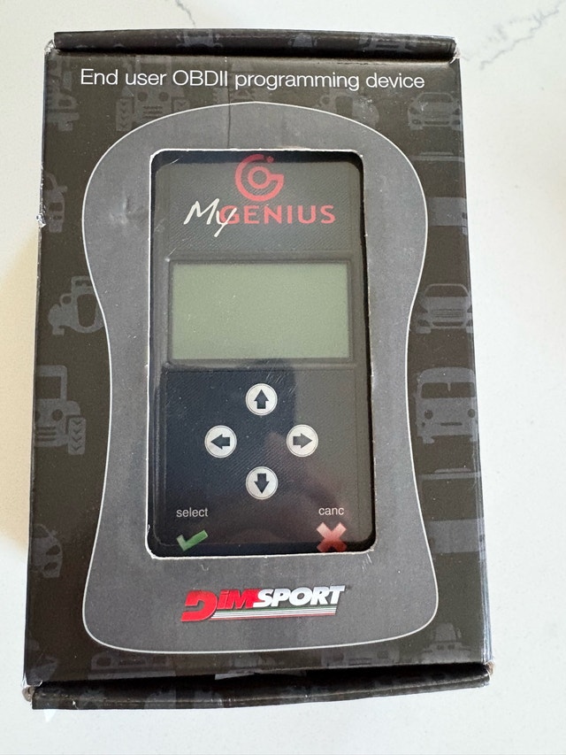 Unlock your vehicle's potential with this Dimsport MyGenius OBDI