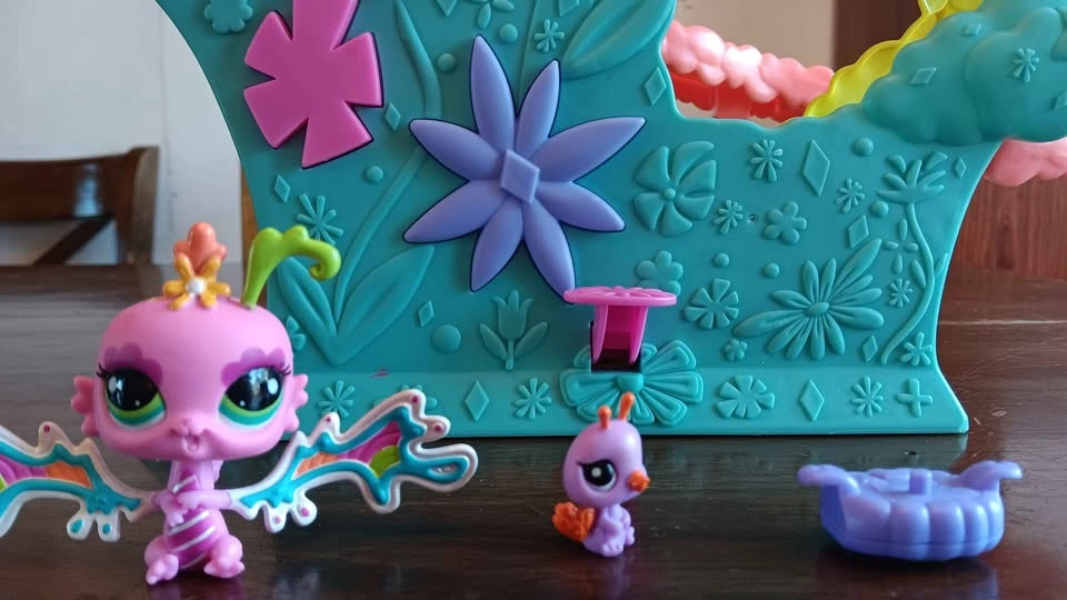 Vintage Hasbro Littlest Pet Shop Fairies Fairy Fun Playset - photo 2