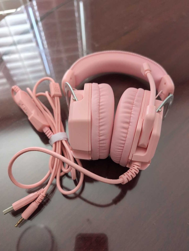 Pink Gaming Headset