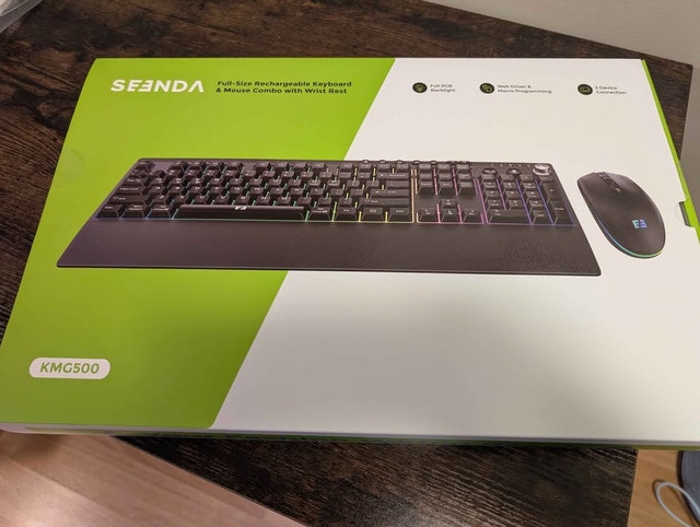Wireless Gaming Keyboard and Mouse