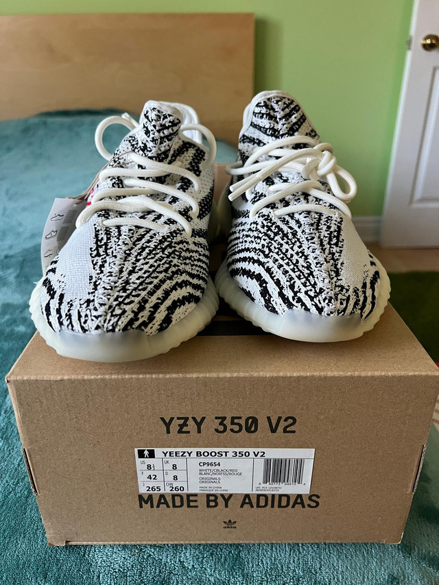 Adidas Yeezy Boost 350 V2 – Zebra – Men’s Size 8.5