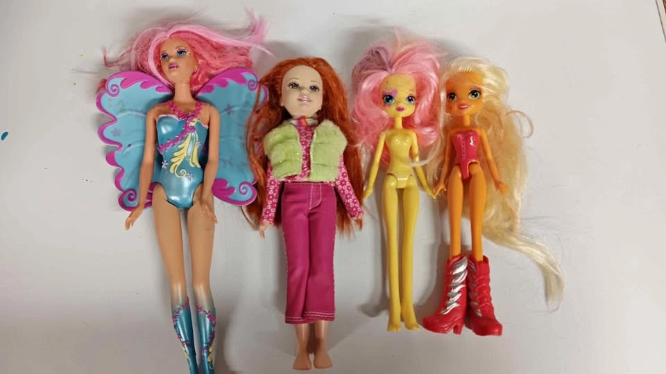 Barbie and My Little Pony Equestria Girls Doll Lot