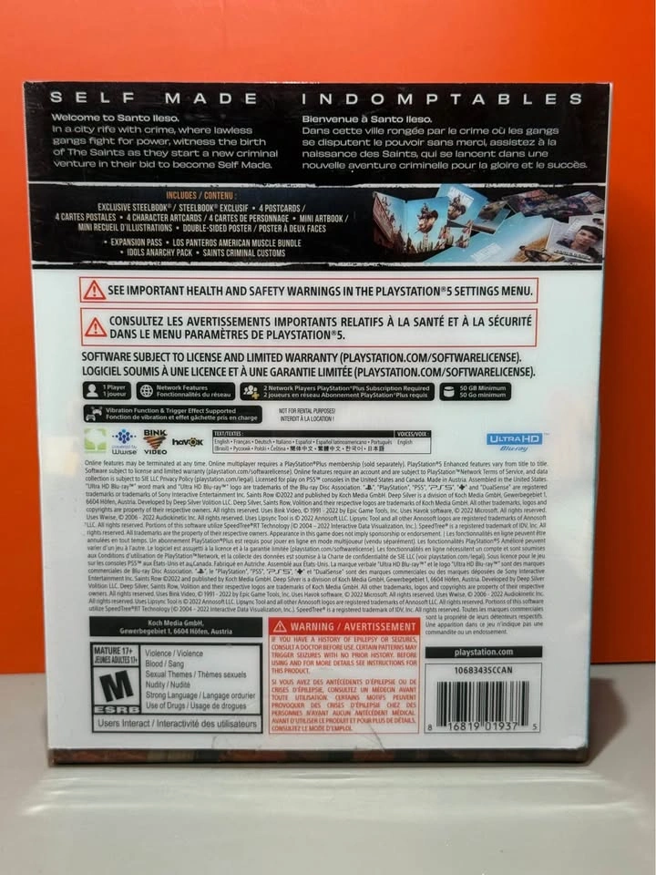 Saints Row Notorious Edition - PlayStation 5 - photo 2