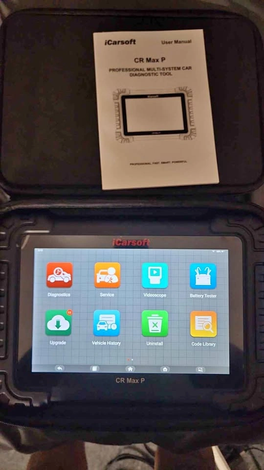 iCarsoft CR MAX P Diagnostic Tool Bluetooth wireless