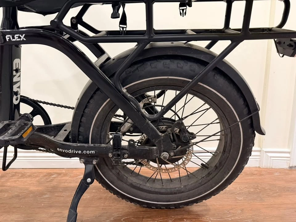 ENVO Flex Overland Fat-Tire Cargo E-Bike – Folds, w/ Crate, Bask - photo 4