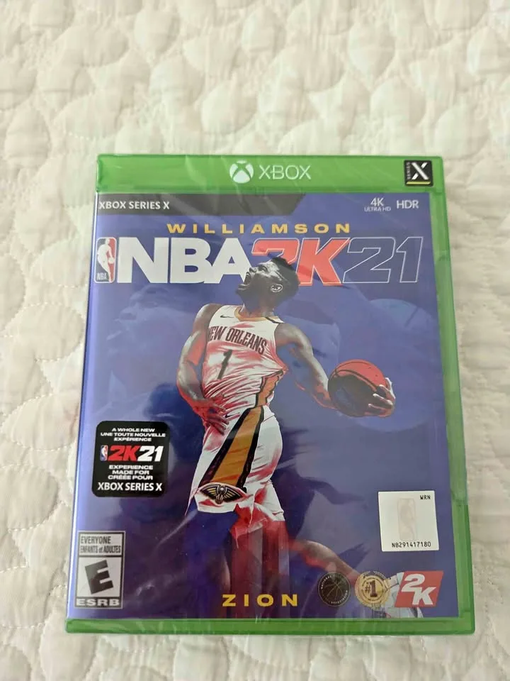 SEALED Xbox One Games - NBA 2K21 thumbnail