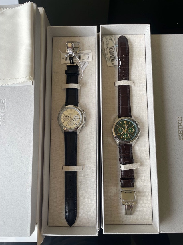 Seiko Spirit Quartz Chronograph Watch
