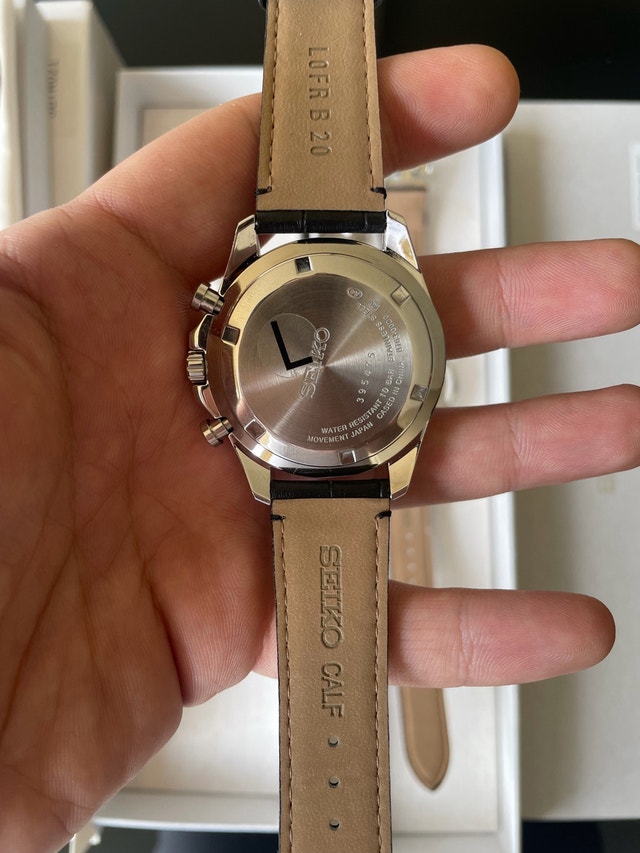 Seiko Spirit Quartz Chronograph Watch - photo 4