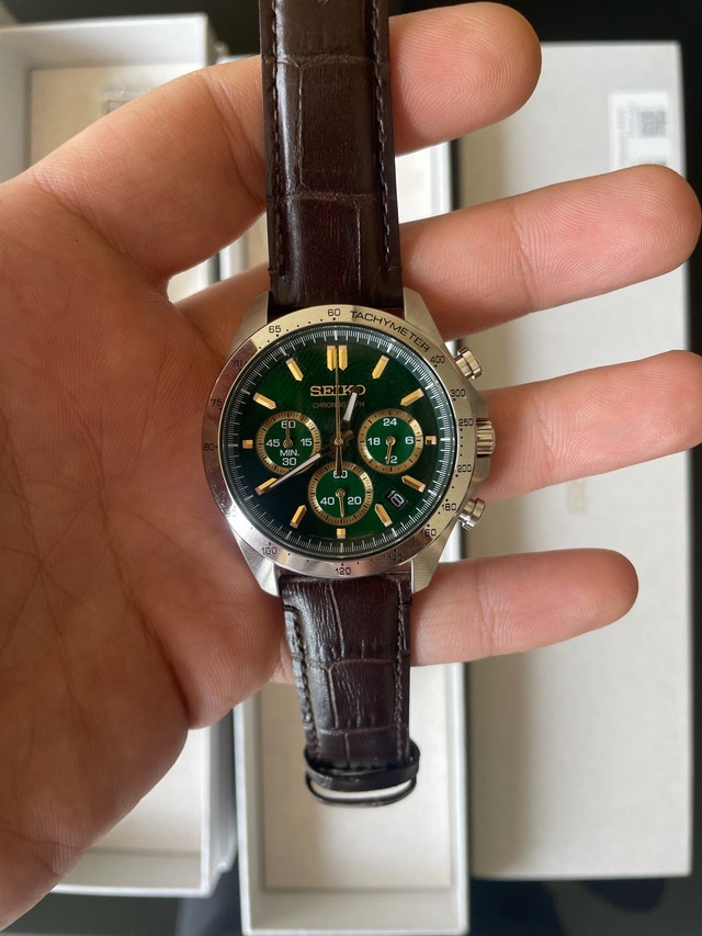 Seiko Spirit Quartz Chronograph Watch - photo 5
