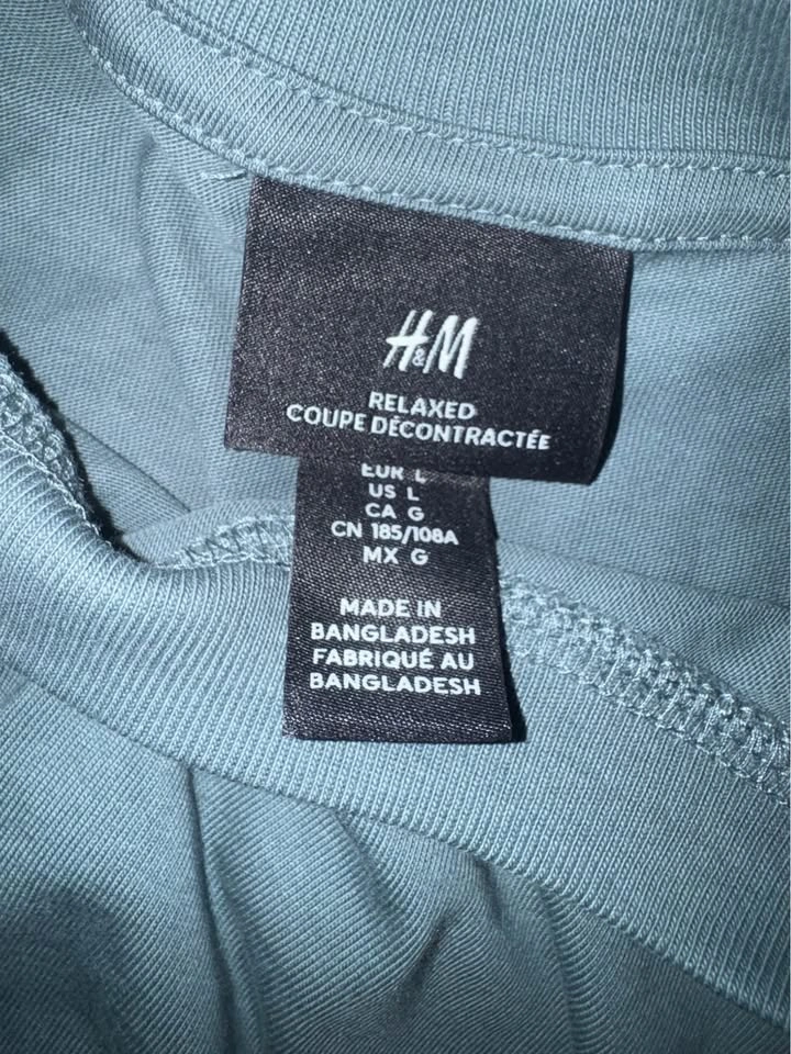 H&M Relaxed Fit Graphic T-Shirt - Size Large - photo 3