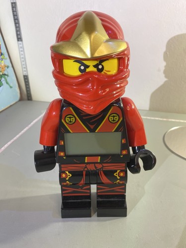 LEGO Ninjago Kai Red Ninja Minifigure Alarm Clock 2012 - photo 5