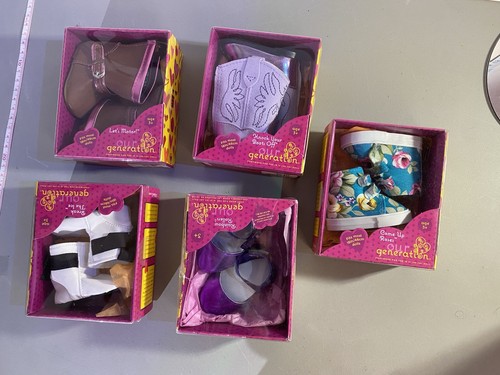 Our Generation Doll Shoes Accessories Set for 18-inch Dolls