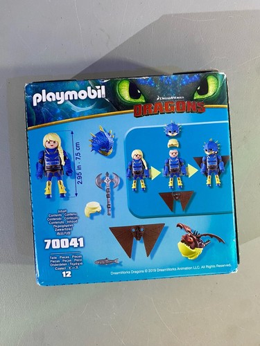PLAYMOBIL DreamWorks Dragons 70041 12pc Toy Set 2019 - photo 2