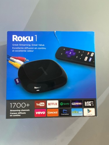 Roku 1 Streaming Media Player Model 2710R HDMI & RCA New In Box