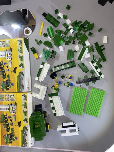 Lot Of JOHN DEERE Mega Blocks 2012 Harvest Crew Rare Trucks - photo 3