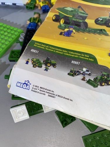 Lot Of JOHN DEERE Mega Blocks 2012 Harvest Crew Rare Trucks - photo 4