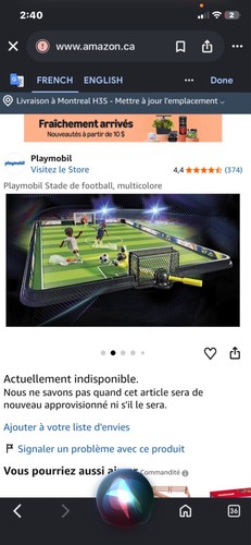 Playmobil Soccer Football Stadium 71120 Play Game Set - Parts - photo 5