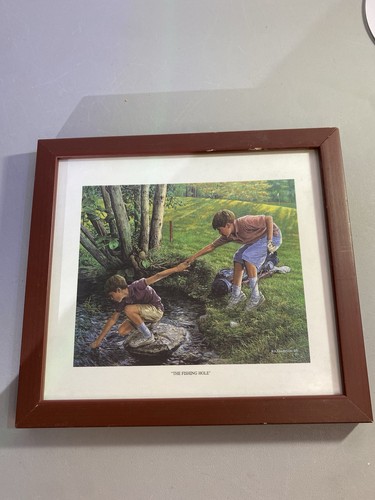 R.A. Finlayson "The Fishing Hole" LE 29/300 Golfing Art Print