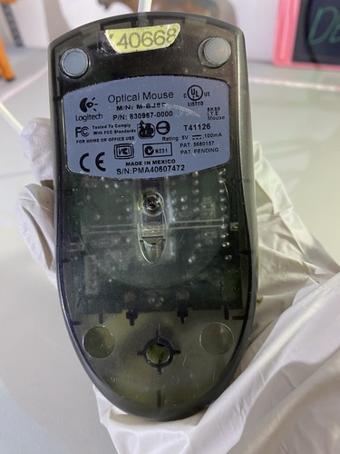 Logitech M-BJ58 Optical USB Mouse - photo 3