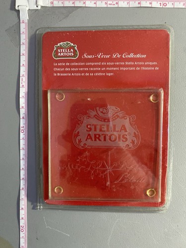 Stella Artois The Original Holiday Classic Coaster Snowflake - photo 4