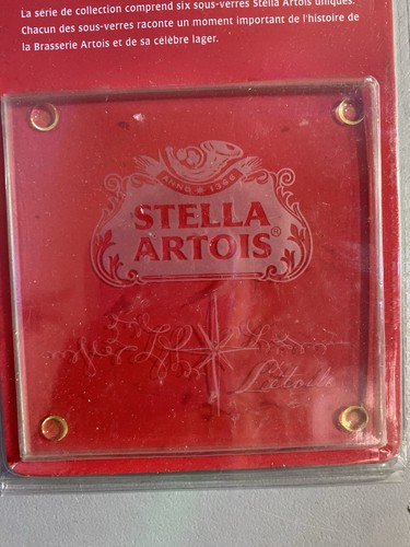 Stella Artois The Original Holiday Classic Coaster Snowflake - photo 5