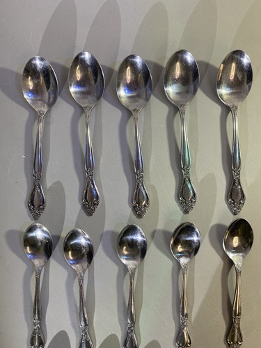 Vtg 26pcs Imperial International Stainless Korea Rose Flatware - photo 4