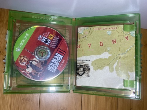 Red Dead Redemption 2 Microsoft Xbox One W/ Map and Discs - photo 3