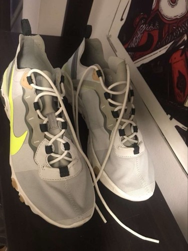 Nike React Element 55 Cargo Volt Size 8.5 US No Box Never Used - photo 4