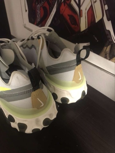 Nike React Element 55 Cargo Volt Size 8.5 US No Box Never Used - photo 5