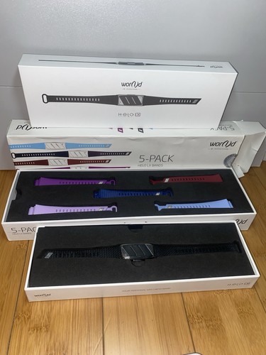 Helo World Personal Lifestyle Monitor Watch + 5 Wrist Bands - photo 3
