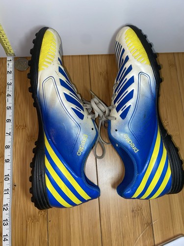 Adidas Predito LZ TRX TF White/Blue Futsal Soccer Shoes 10.5 - photo 4