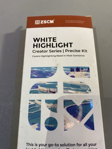 ZSCM White Highlight Creator Series Precise Kit 5pieces