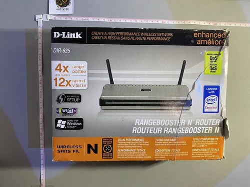 D-Link RangeBooster N DIR-625 300 Mbps Wireless Router
