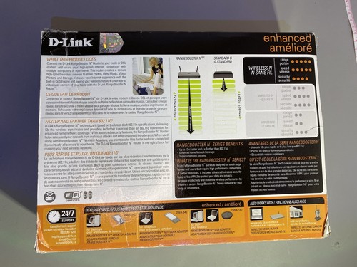 D-Link RangeBooster N DIR-625 300 Mbps Wireless Router - photo 4