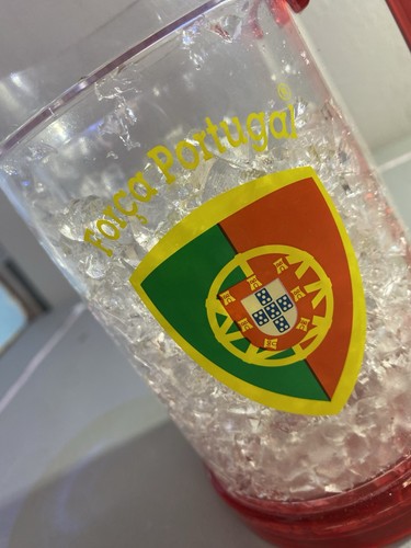 Portugal National Team FPF Soccer Futebol Fan Ice Mug - photo 3