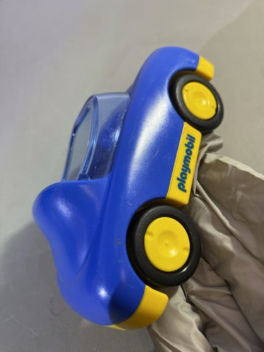 PLAYMOBIL YELLOW CAR WITH HEAD LIGHT EYES - photo 3