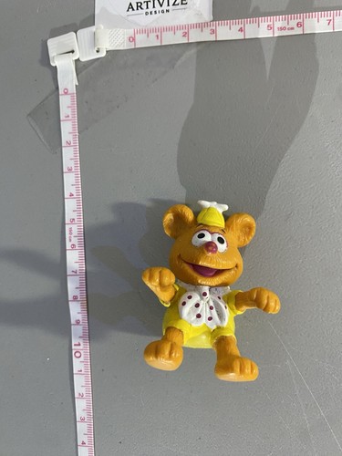 Muppet Babies Fozzie Bear 2" Tall Toy Figure 1986 McDonalds - photo 2