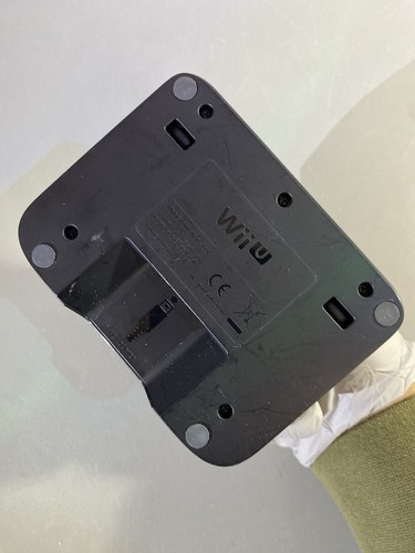 OEM Genuine Nintendo Wii U Black Stand Gamepad Charger Dock - photo 3