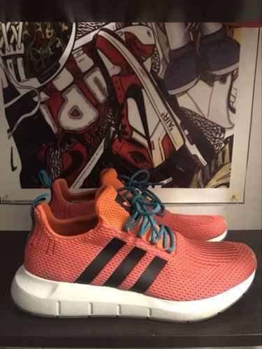 adidas Originals Swift Run Summer Sneakers In Orange Size 8.5