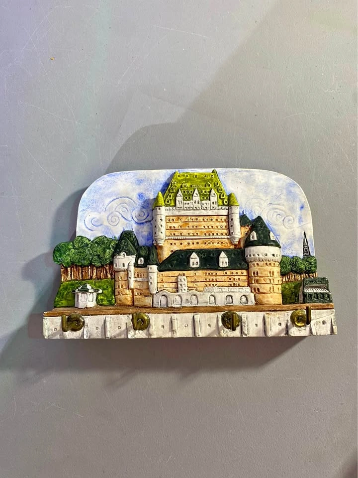 Château Frontenac Quebec City Souvenir Key Rack