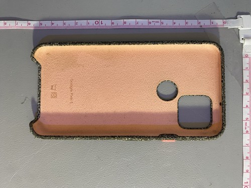 Official Google Fabric Case for Pixel 5 Smartphones - Grey Orang - photo 3