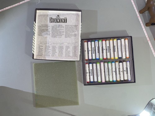 Derwent Alphacolor Soft Square Pastels, Earth Tones, 24 Count - photo 2