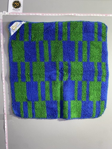 Caldwell Vintage Blue and Green Washcloth