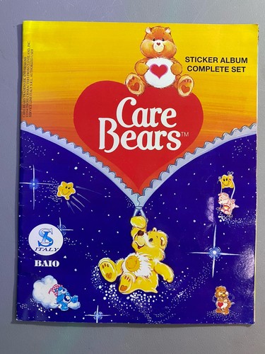 Care Bears – Sticker Album Only – Service Line – Brand New