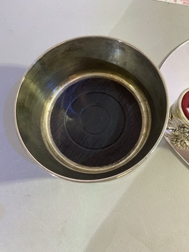 Bentley Owners Club Silver Plated Wine Bottle Coaster - photo 5
